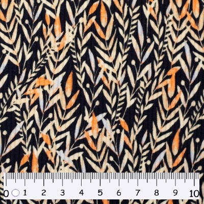 Rippjersey | MIA Blumenwiese | schwarz